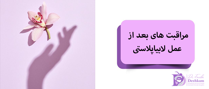 مراقبت های بعد از عمل لابیاپلاستی